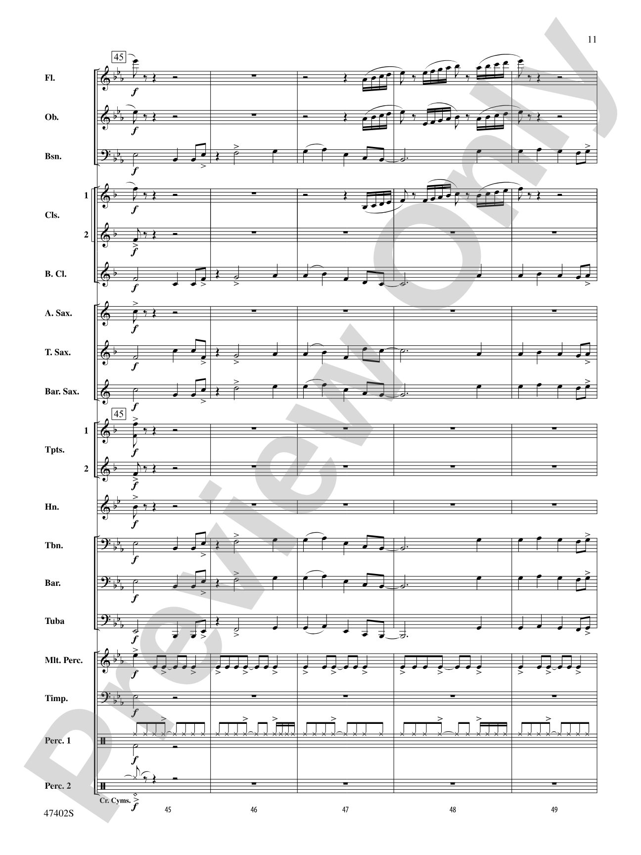 Rhythmicity: Concert Band Conductor Score & Parts