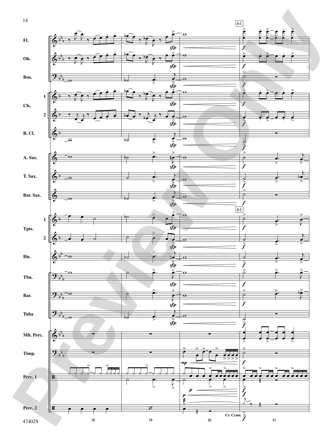Rhythmicity: Concert Band Conductor Score & Parts