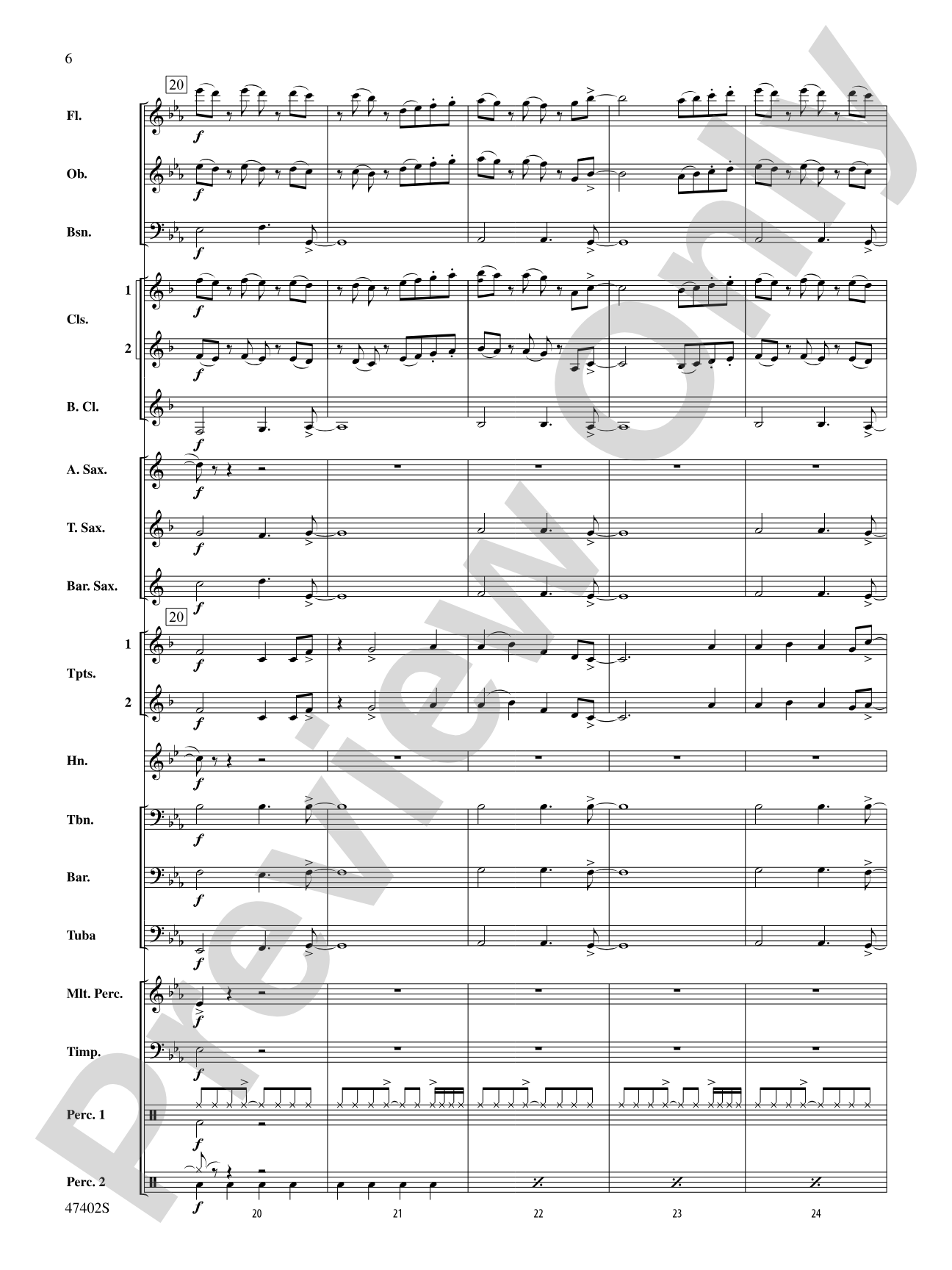 Rhythmicity: Concert Band Conductor Score & Parts