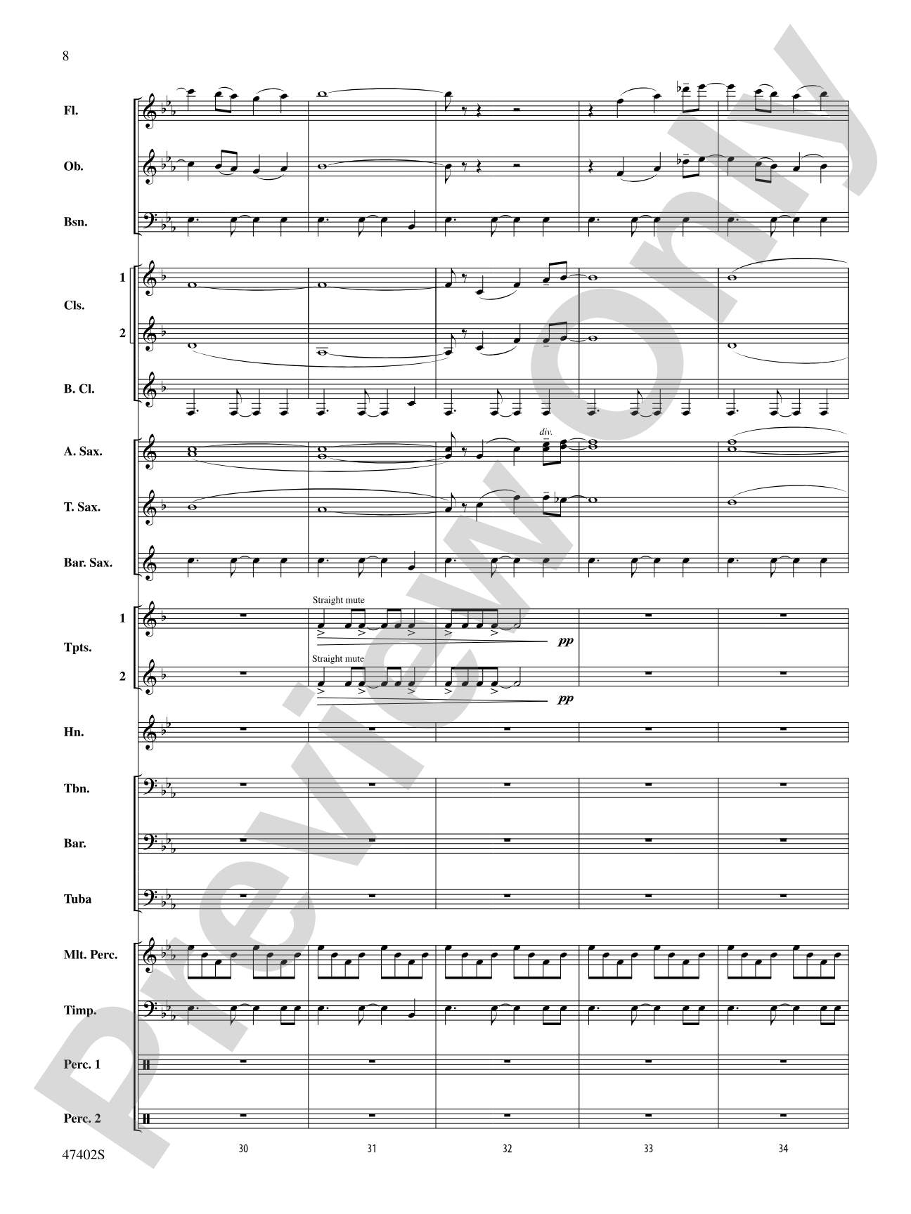 Rhythmicity: Concert Band Conductor Score & Parts