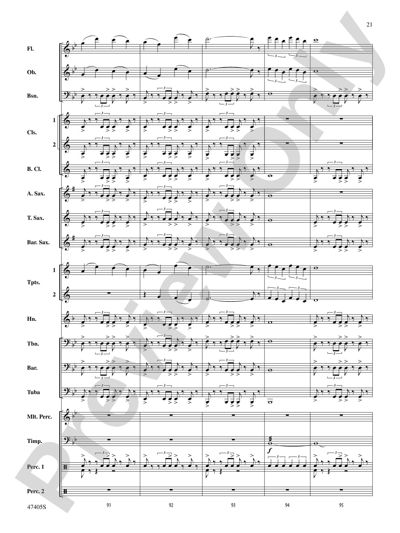 DC Comics Superheroes: Concert Band Conductor Score & Parts