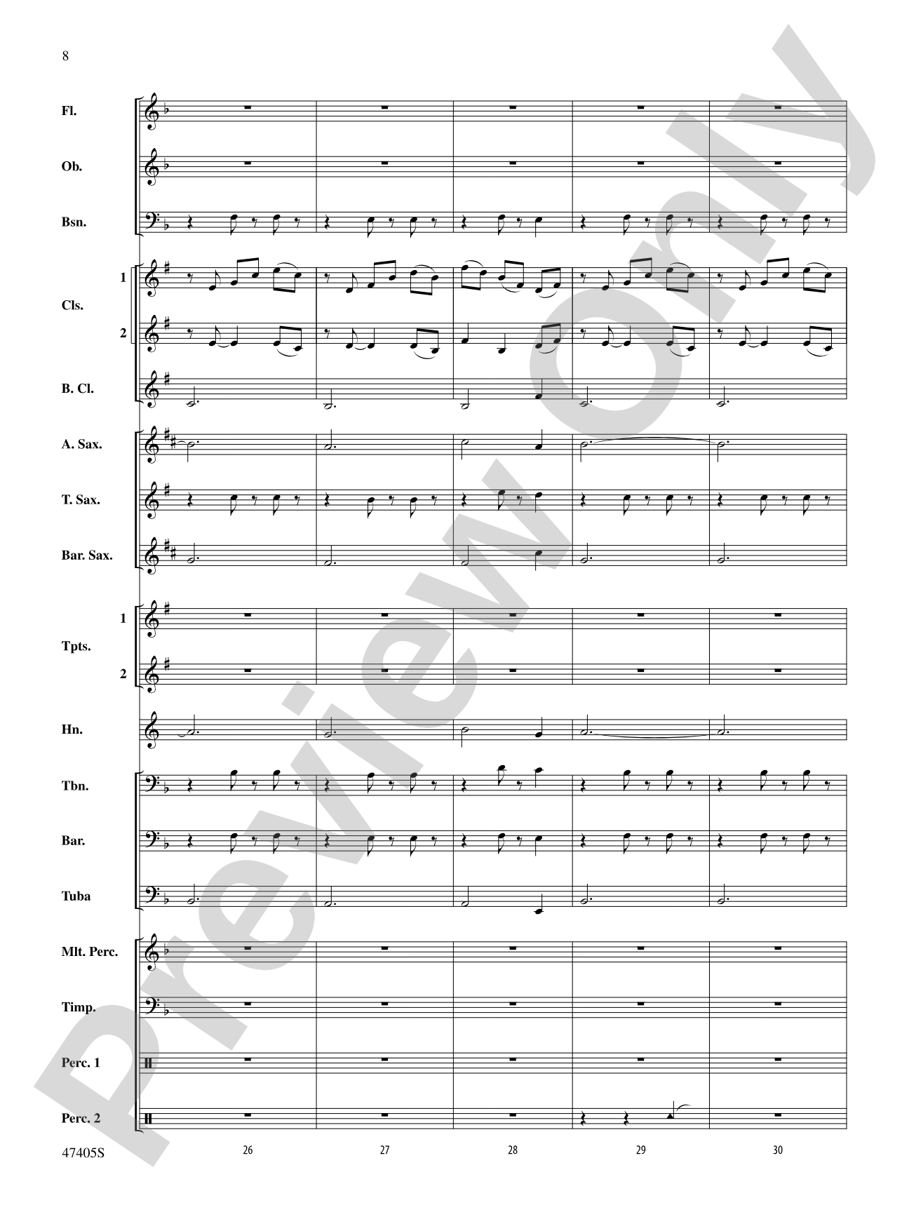 DC Comics Superheroes: Concert Band Conductor Score & Parts