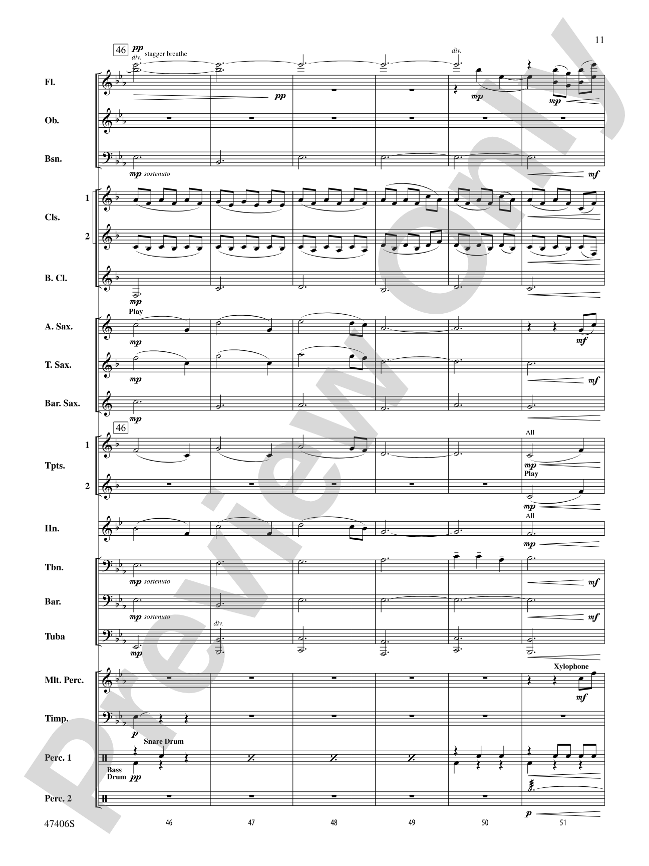 Love Theme: Concert Band Conductor Score & Parts