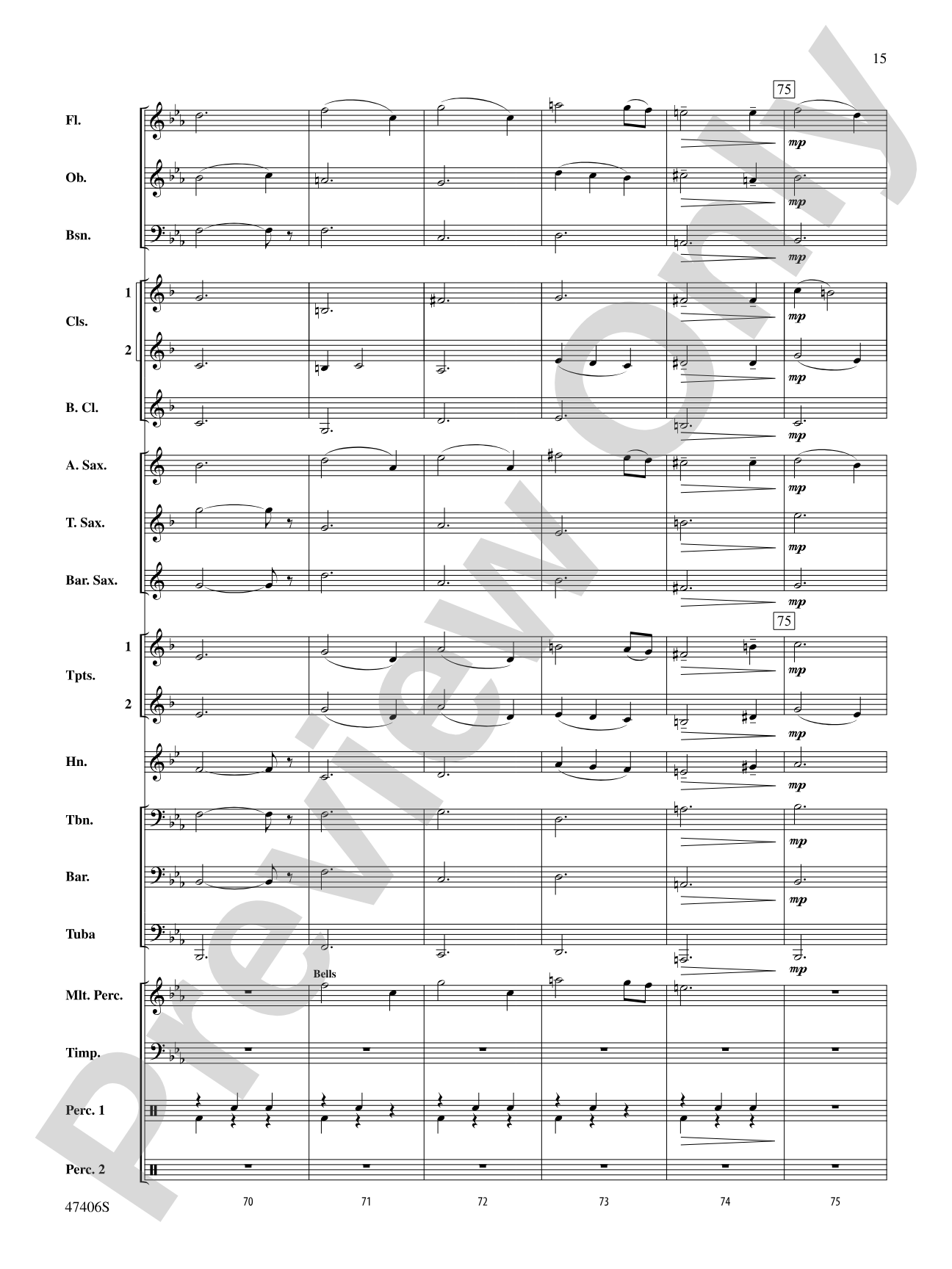 Love Theme: Concert Band Conductor Score & Parts