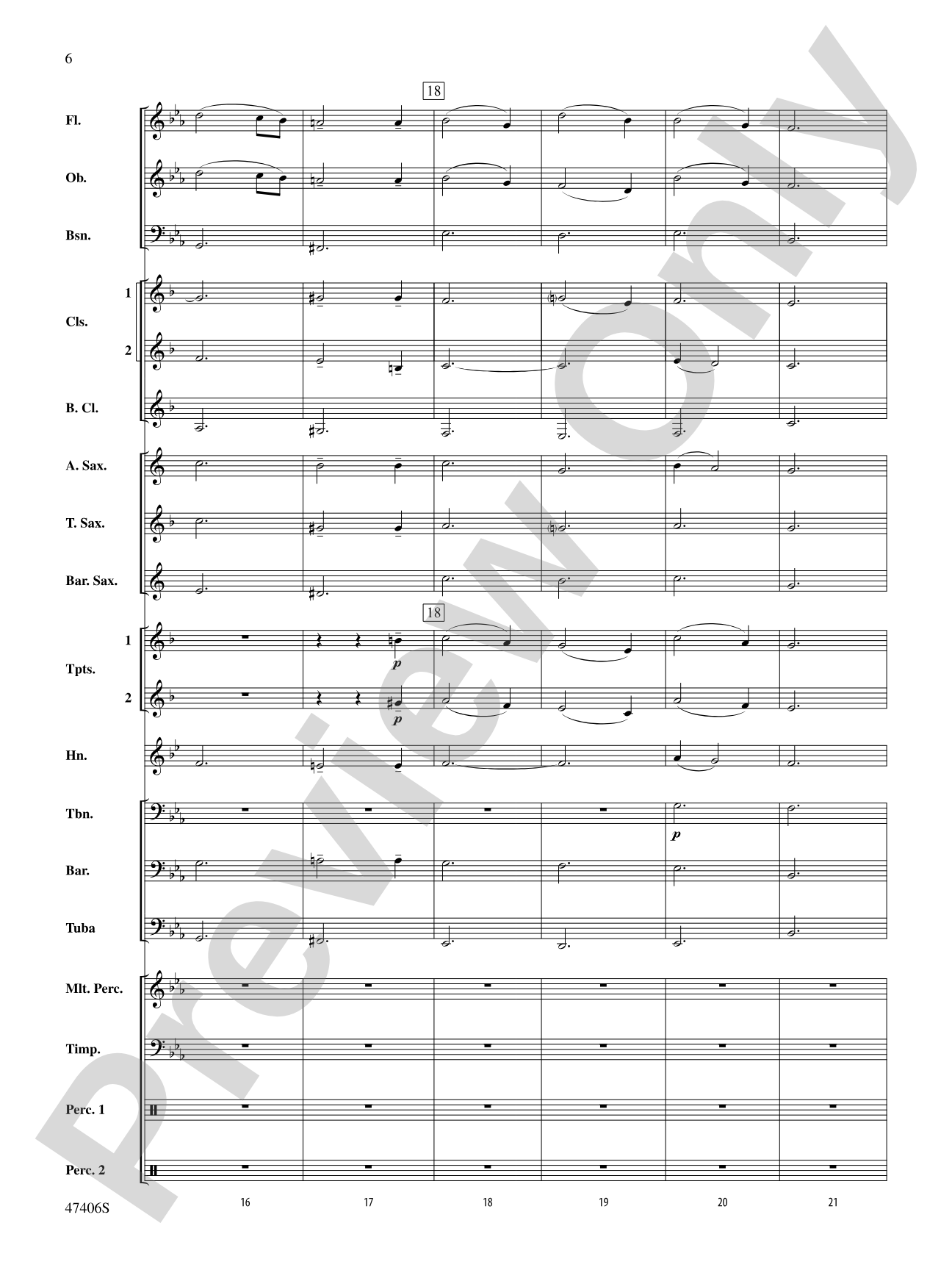 Love Theme: Concert Band Conductor Score & Parts