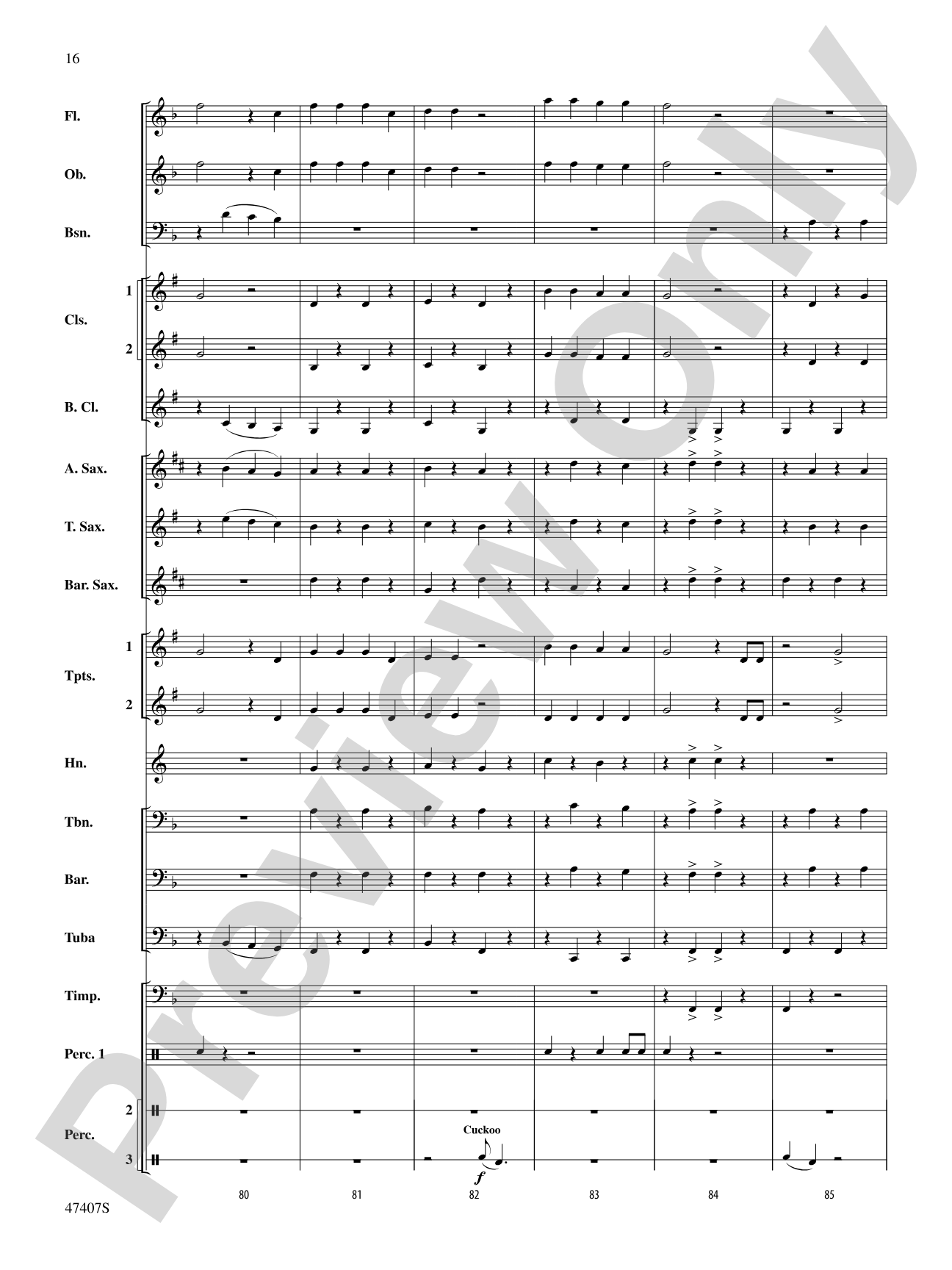 Old MacDonald Had a Farm: Score