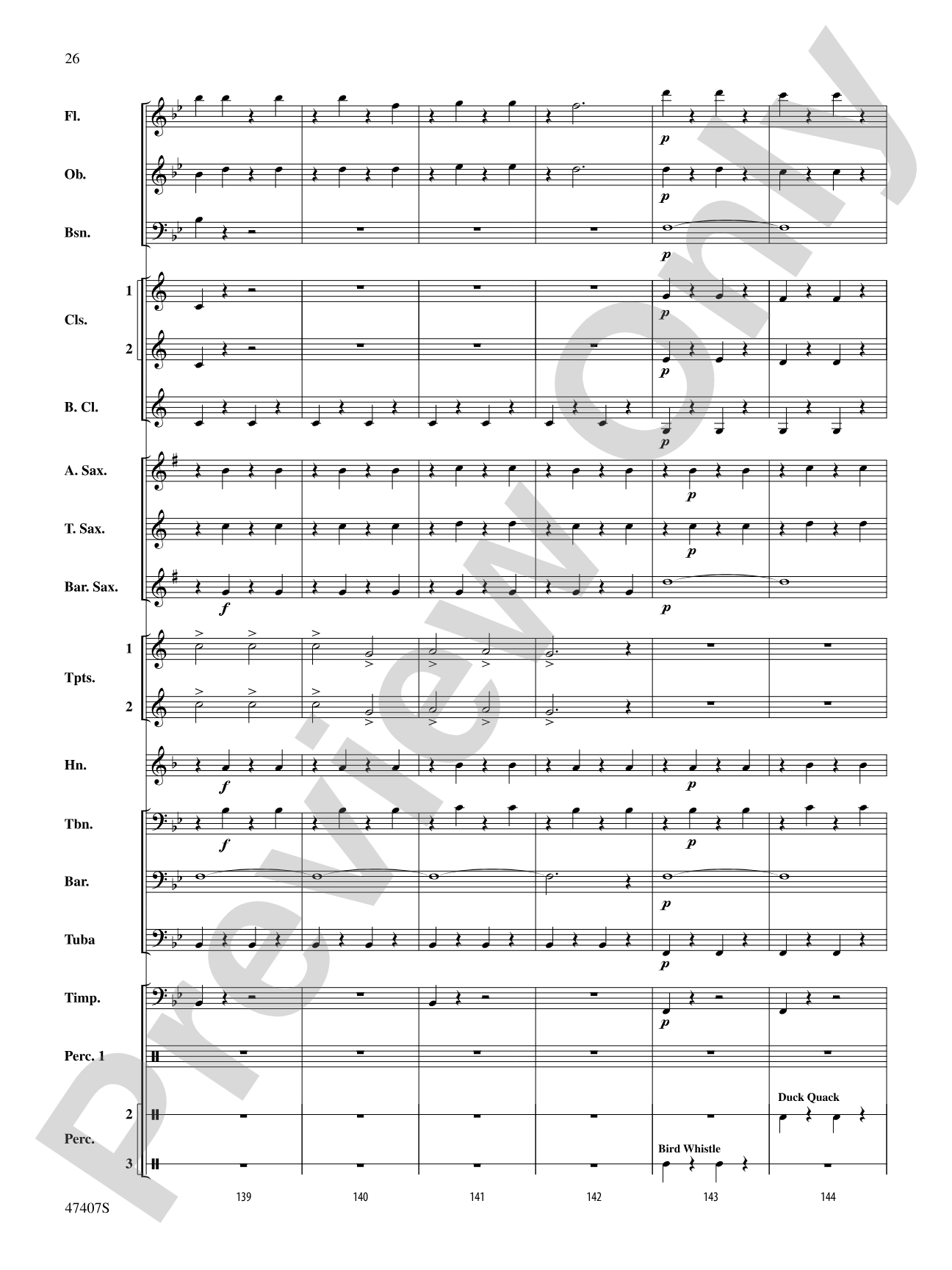 Old MacDonald Had a Farm: Score