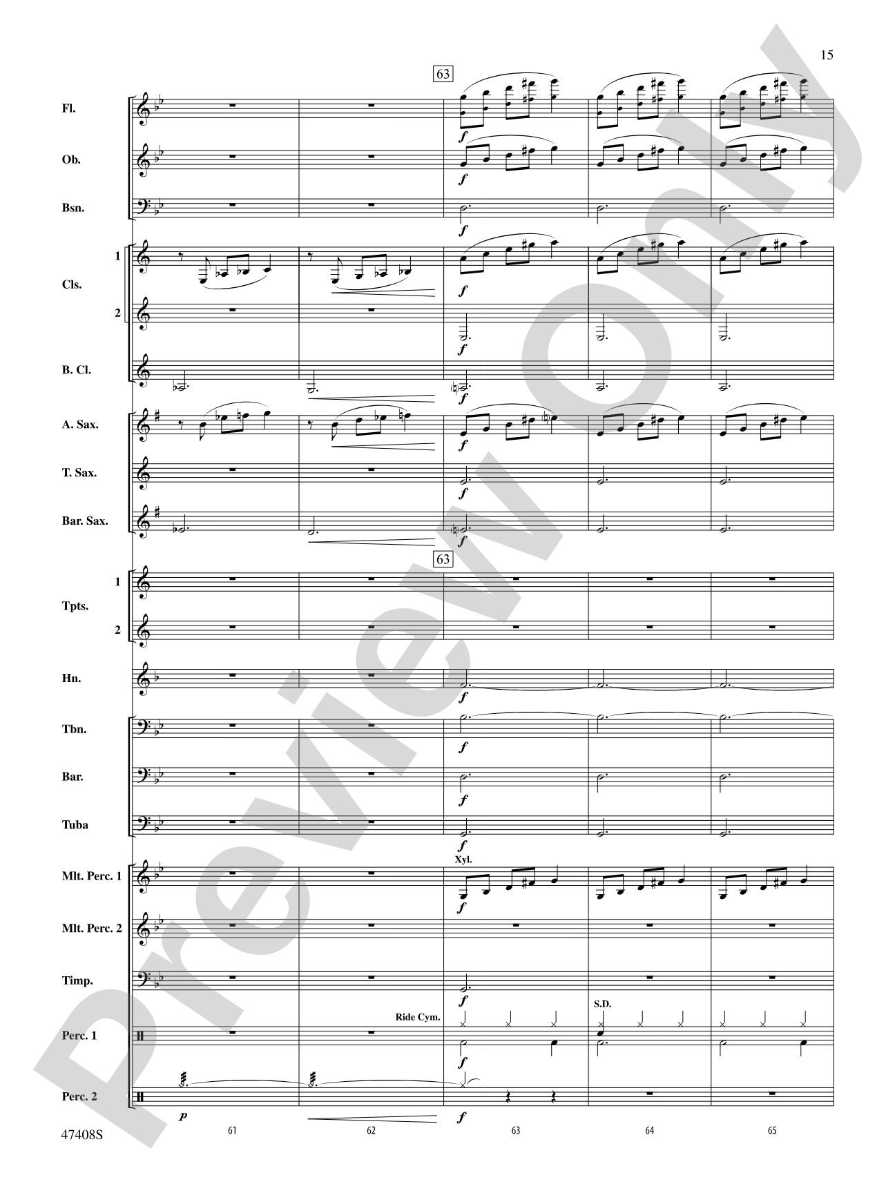 Main Title Theme from Westworld: Concert Band Conductor Score & Parts