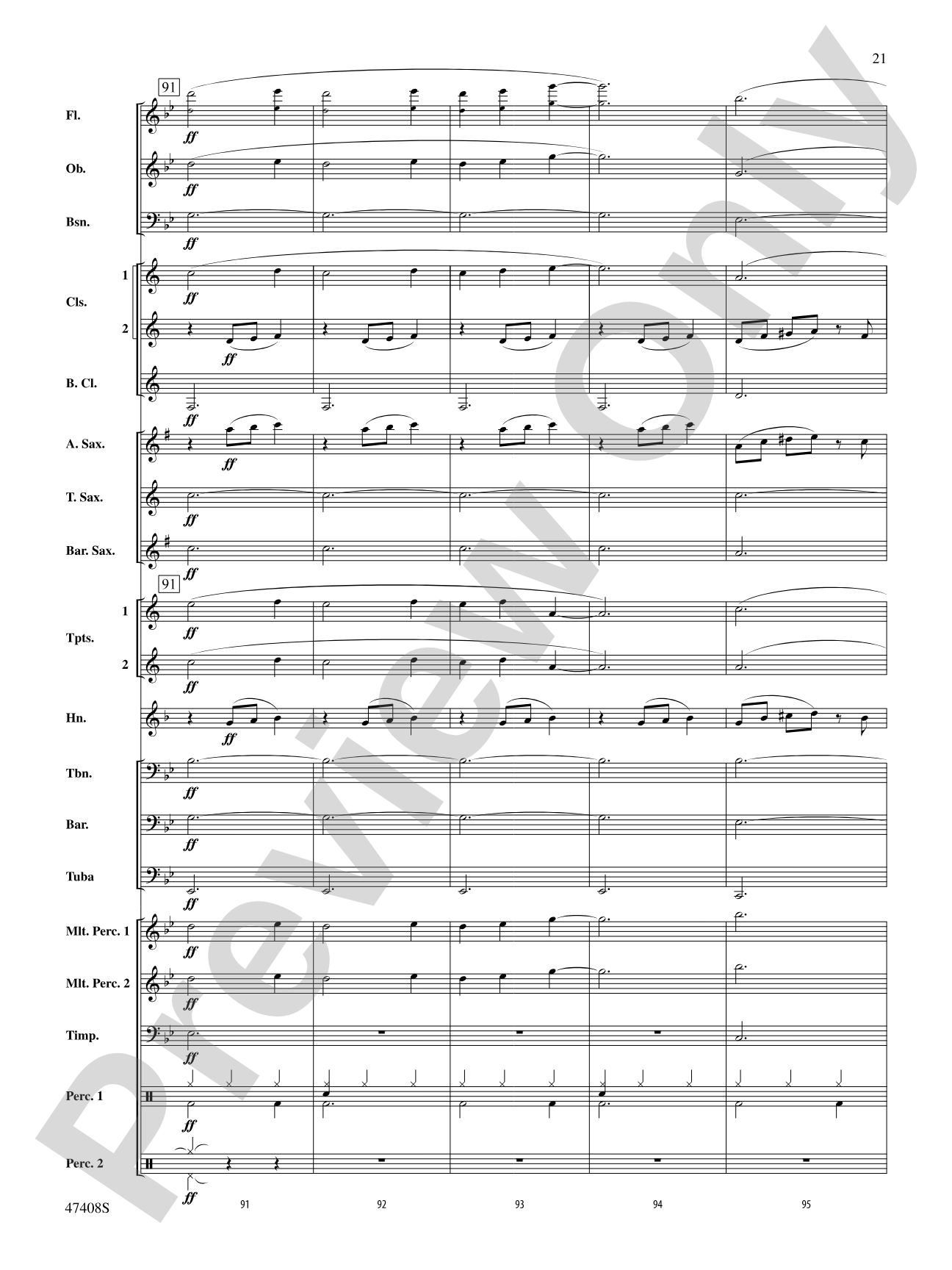 Main Title Theme from Westworld: Concert Band Conductor Score & Parts