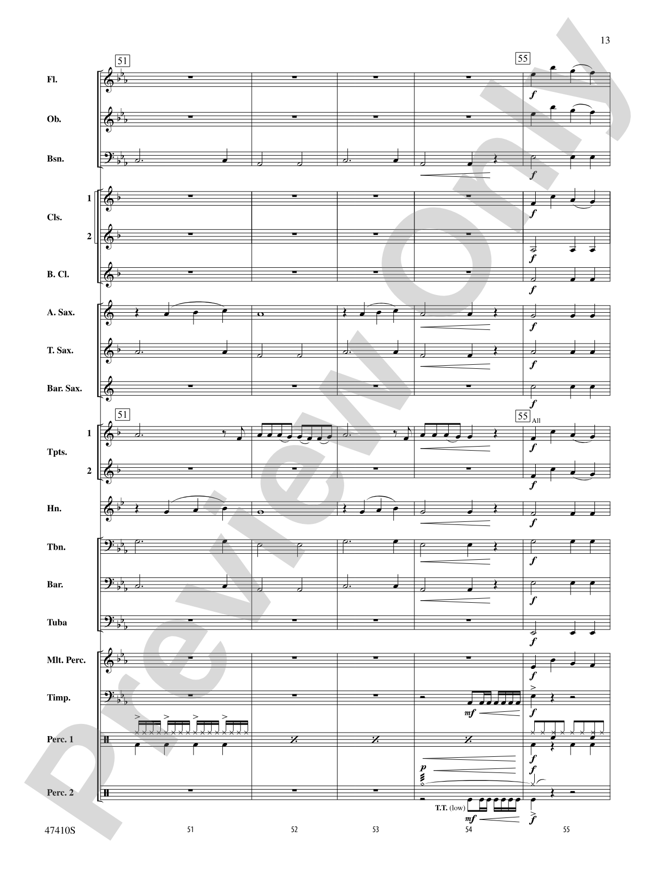 Smallfoot: Concert Band Conductor Score & Parts
