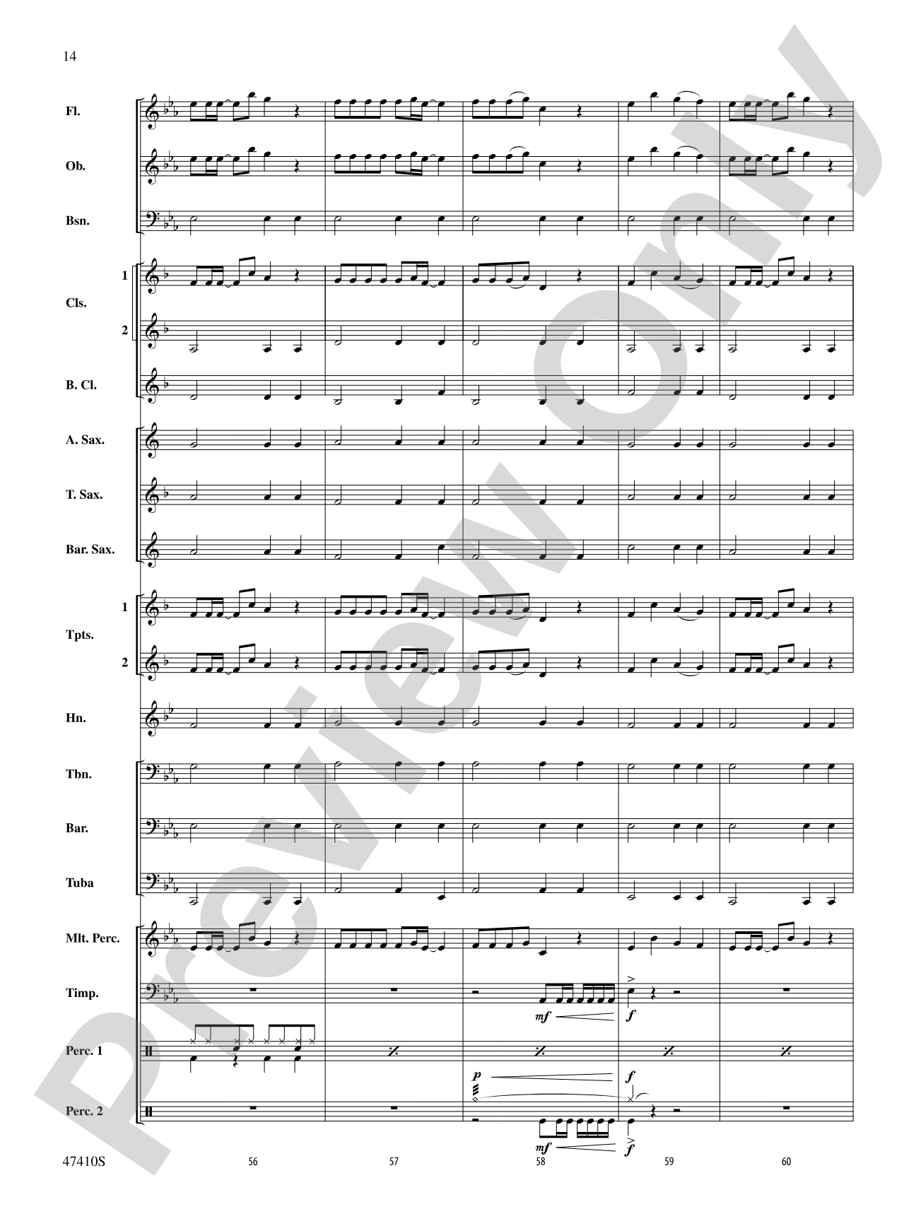 Smallfoot: Concert Band Conductor Score & Parts