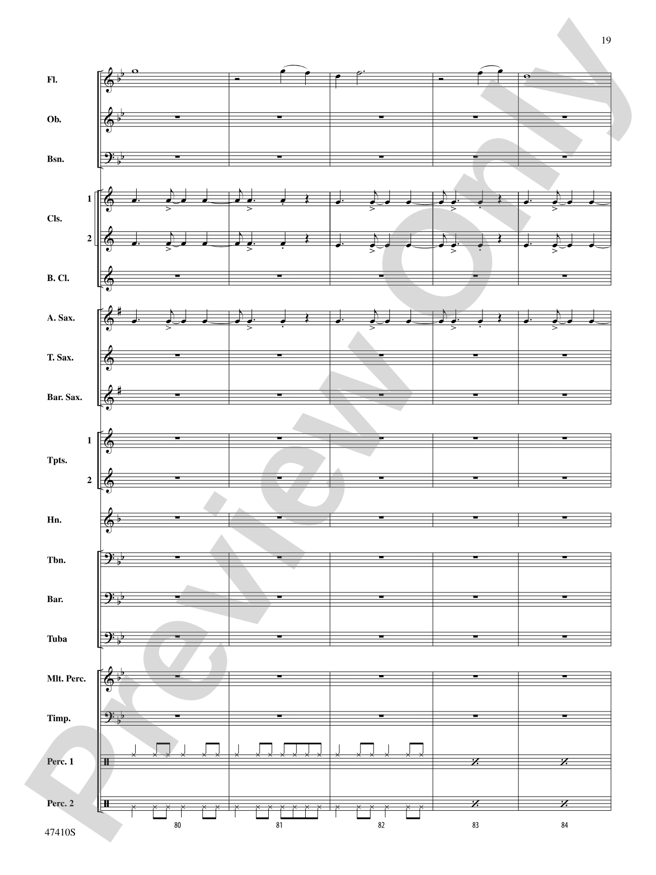 Smallfoot: Concert Band Conductor Score & Parts