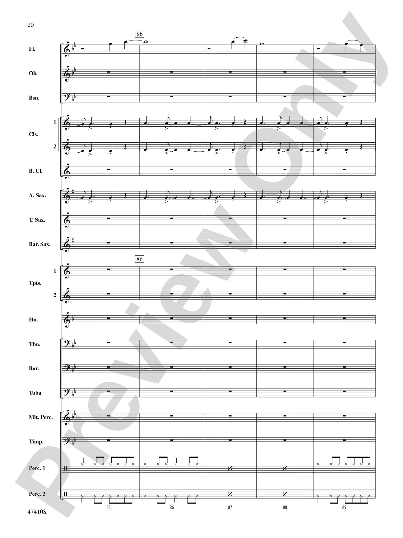 Smallfoot: Concert Band Conductor Score & Parts