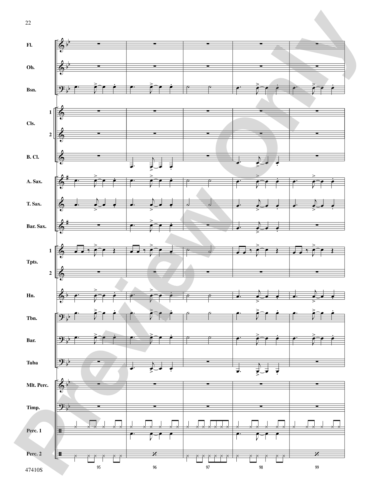 Smallfoot: Concert Band Conductor Score & Parts