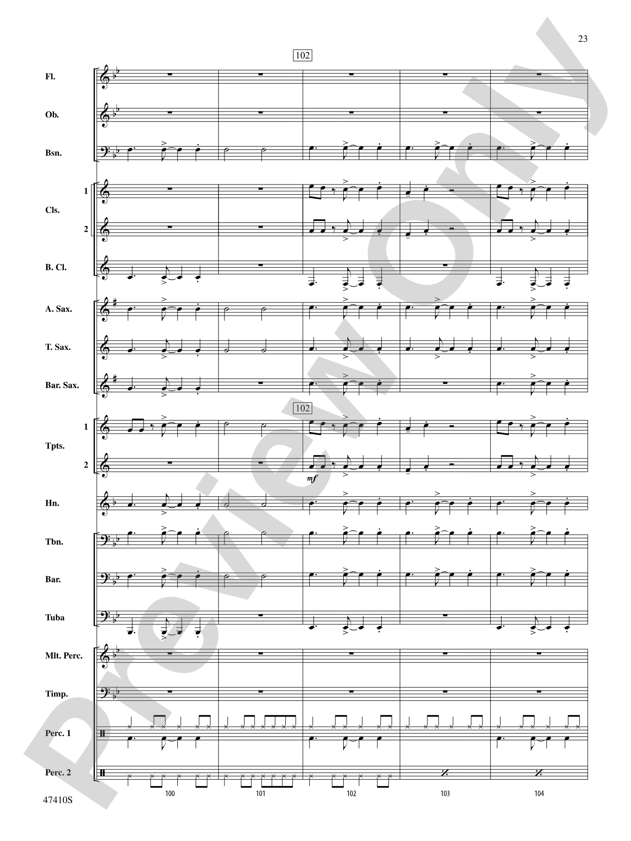 Smallfoot: Concert Band Conductor Score & Parts