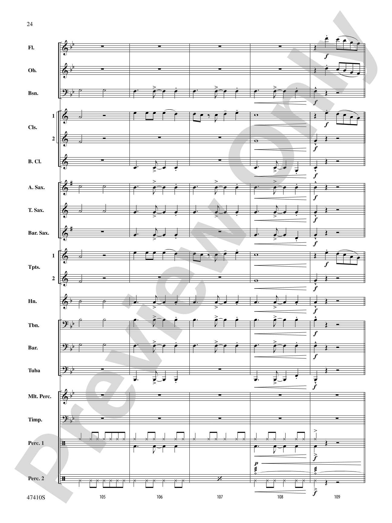 Smallfoot: Concert Band Conductor Score & Parts
