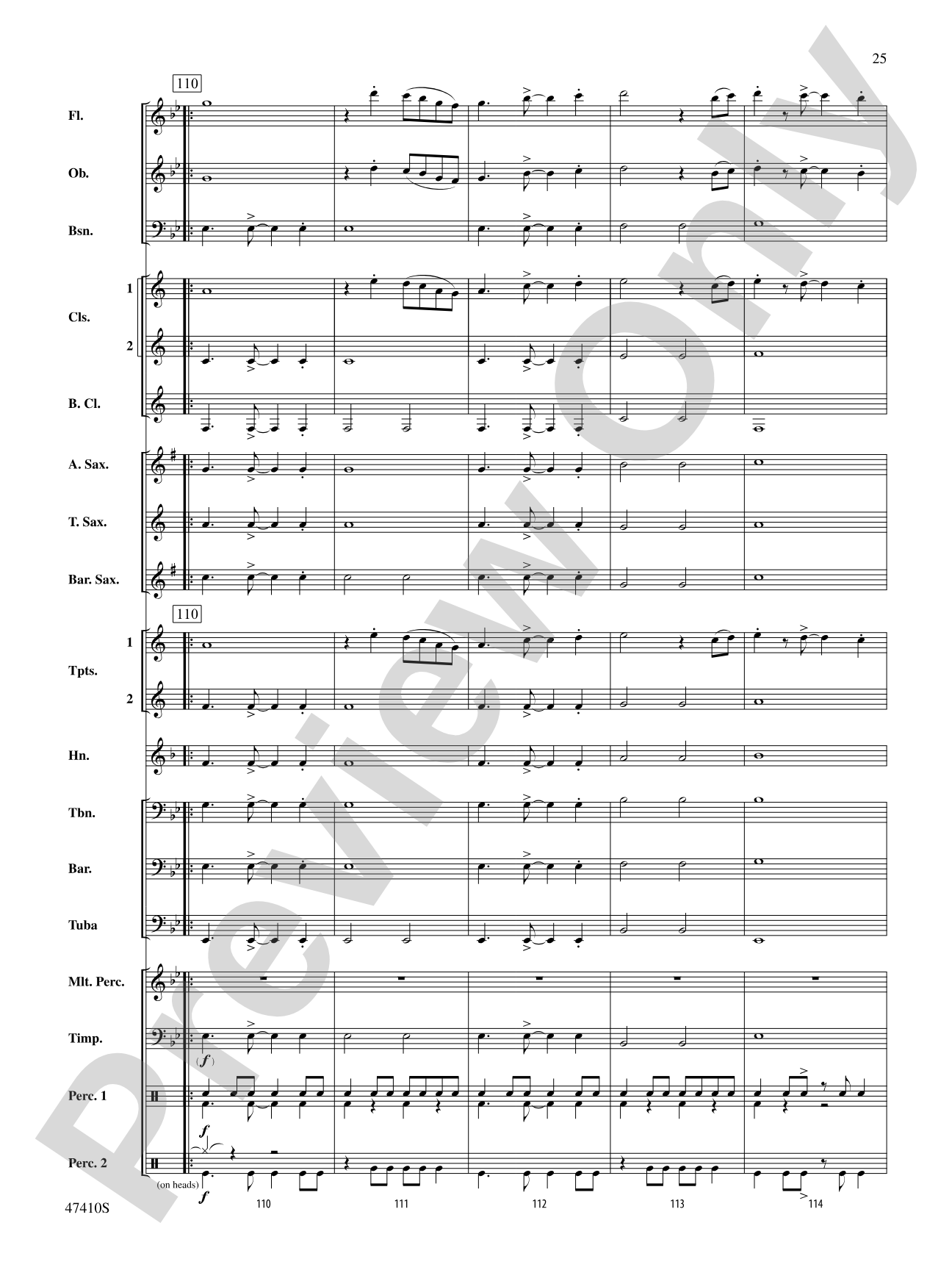 Smallfoot: Concert Band Conductor Score & Parts