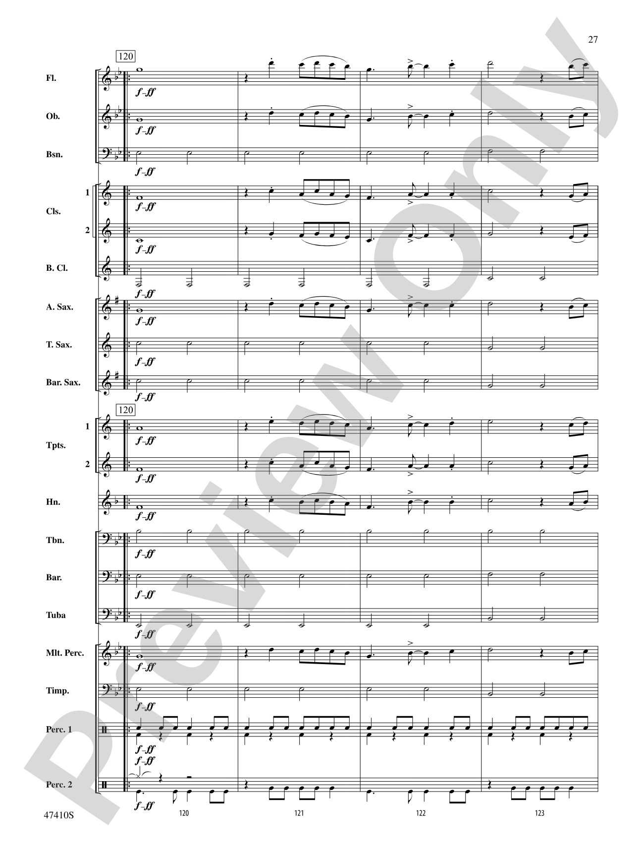 Smallfoot: Concert Band Conductor Score & Parts