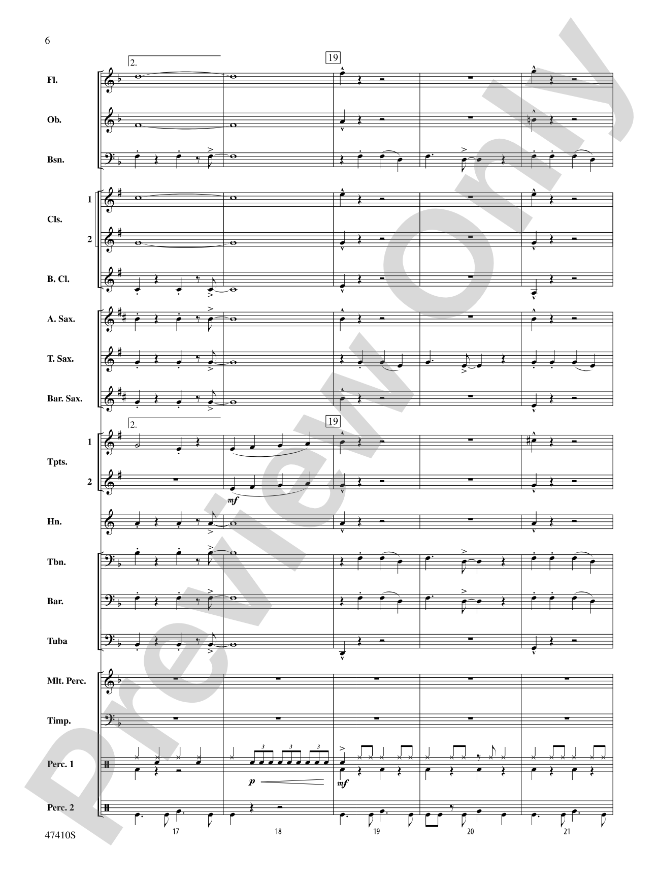 Smallfoot: Concert Band Conductor Score & Parts