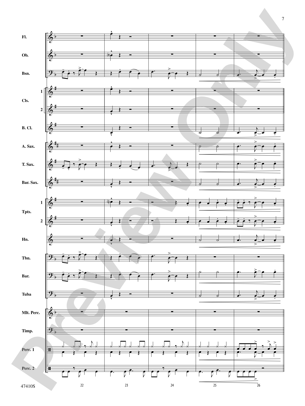 Smallfoot: Concert Band Conductor Score & Parts