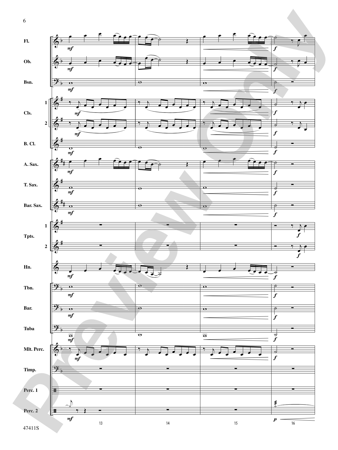 I'll Fight: Concert Band Conductor Score & Parts