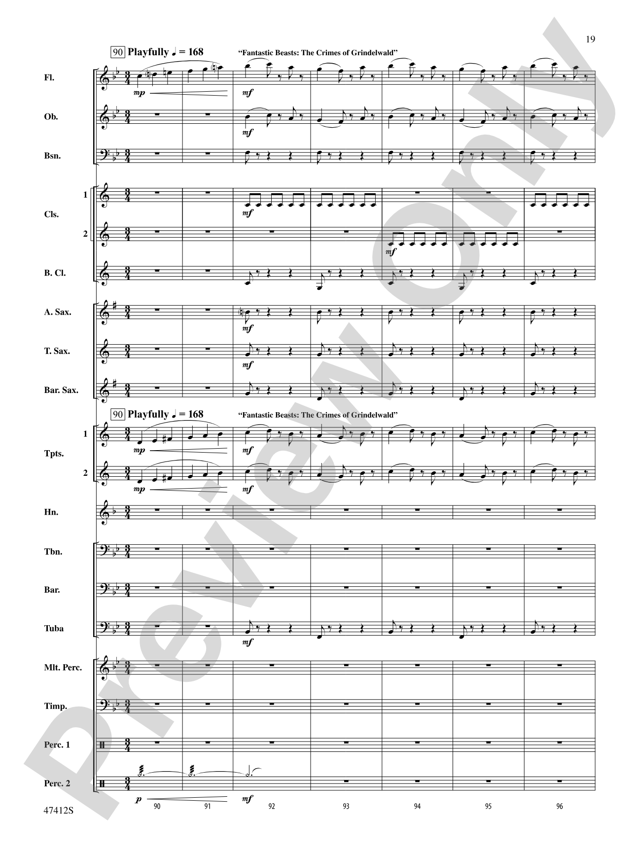 Fantastic Beasts: The Crimes of Grindelwald: Score