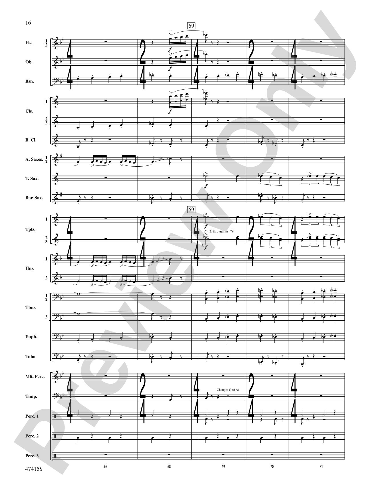 Blessed Are They: Concert Band Conductor Score & Parts