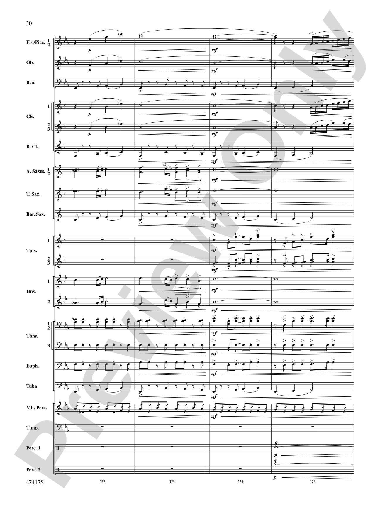 In Joyous Flight: Concert Band Conductor Score & Parts