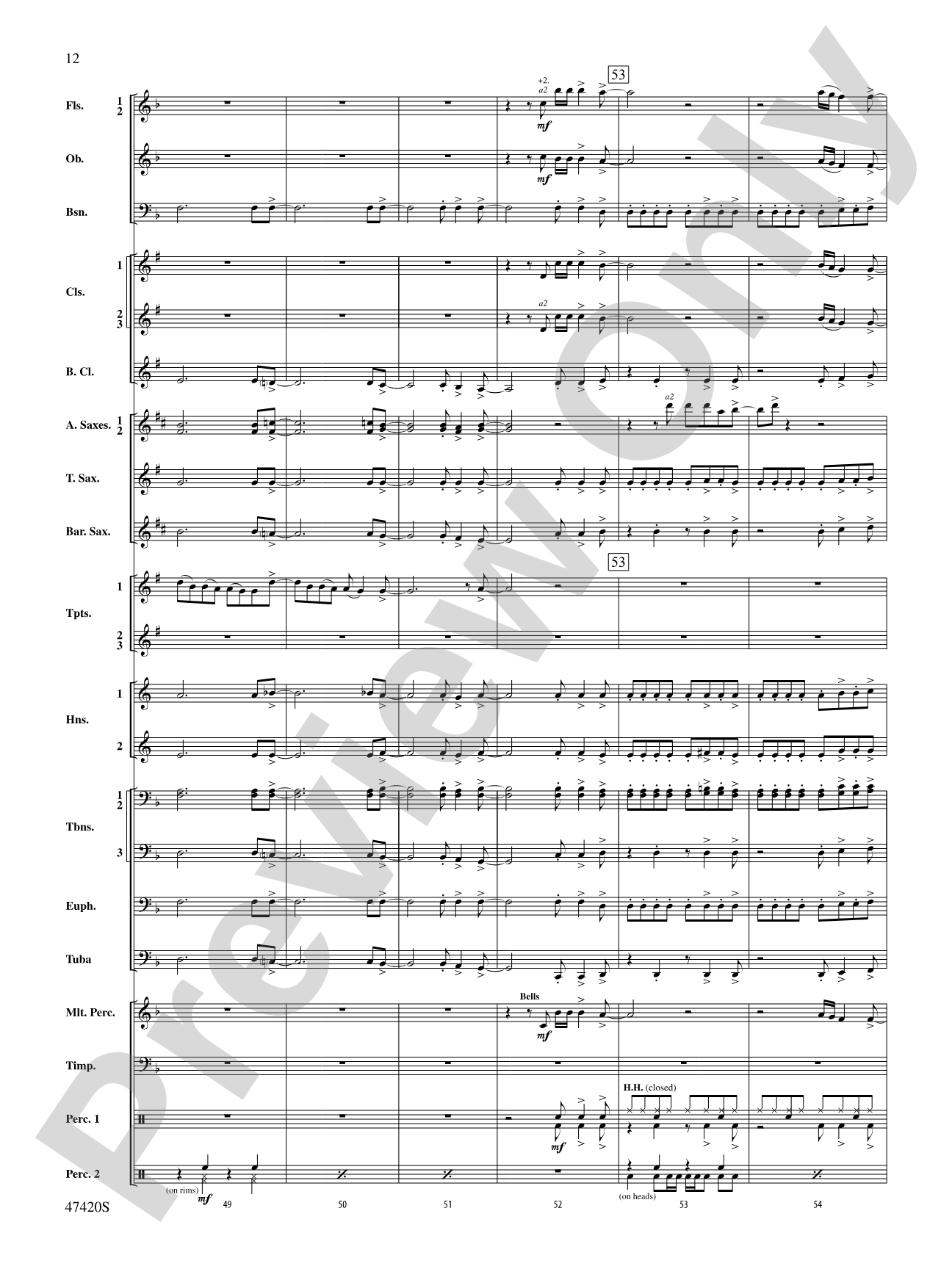 A Star Is Born: Concert Band Conductor Score & Parts