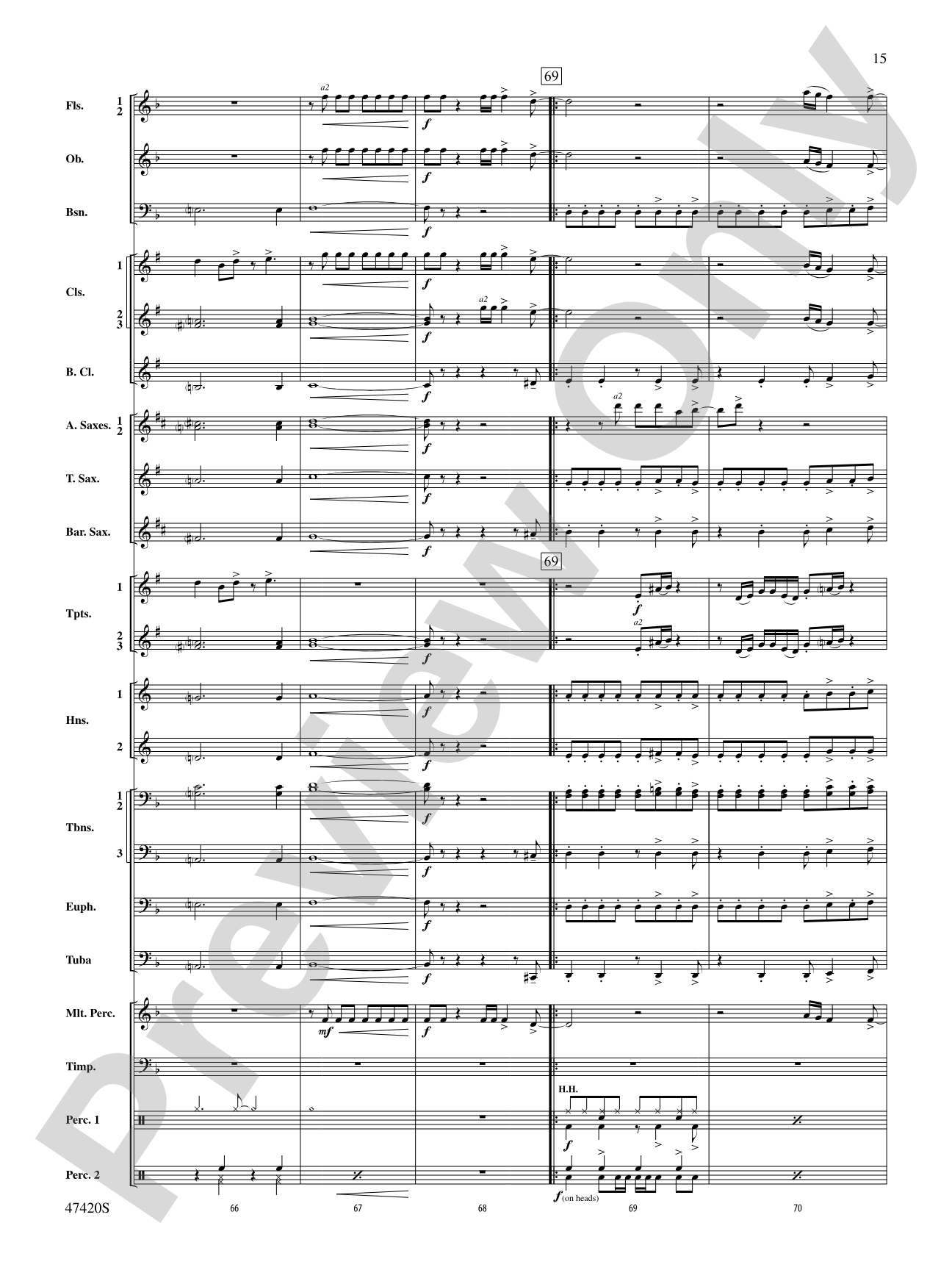A Star Is Born: Concert Band Conductor Score & Parts