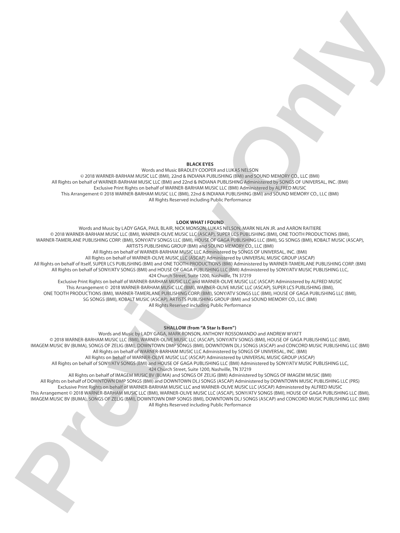 A Star Is Born: Concert Band Conductor Score & Parts