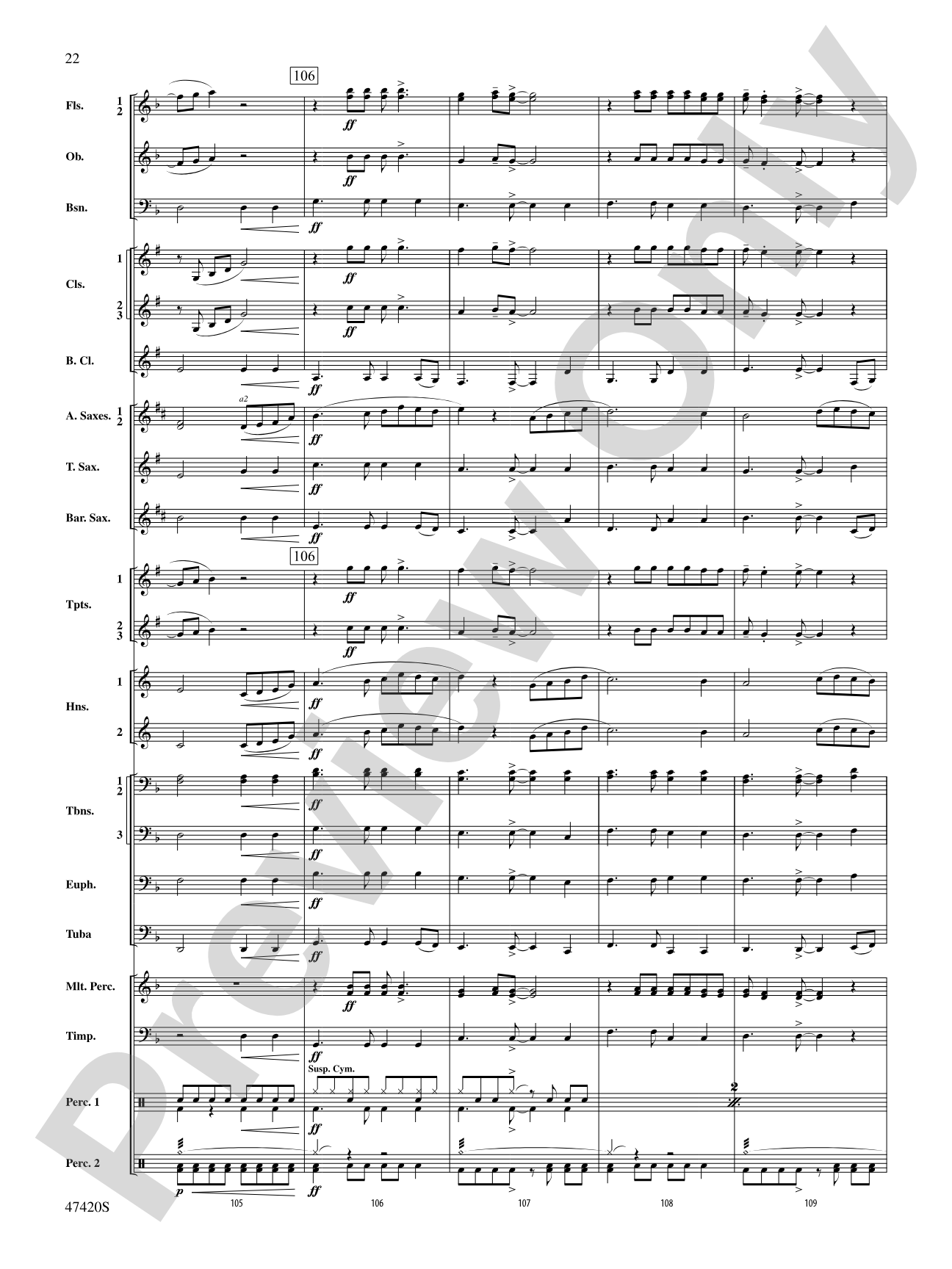 A Star Is Born: Concert Band Conductor Score & Parts