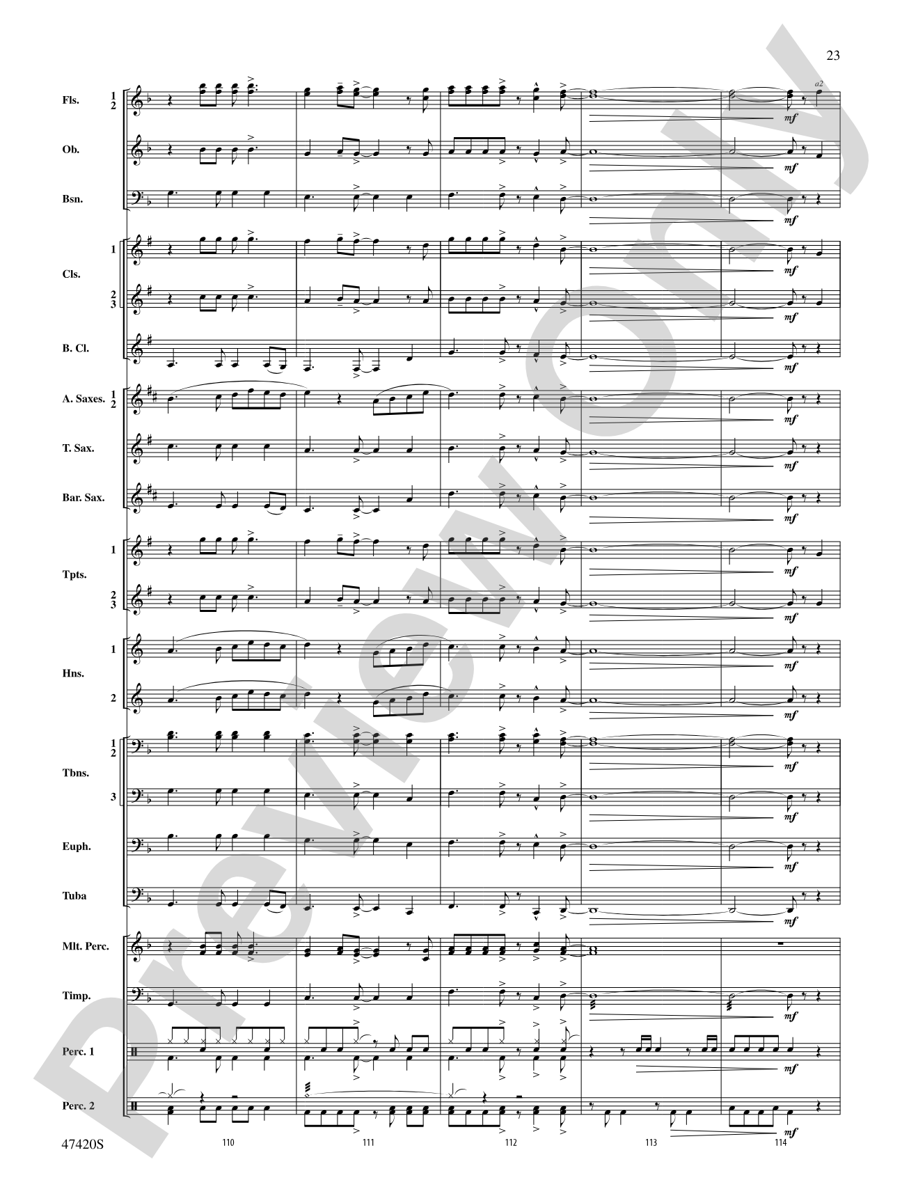 A Star Is Born: Concert Band Conductor Score & Parts