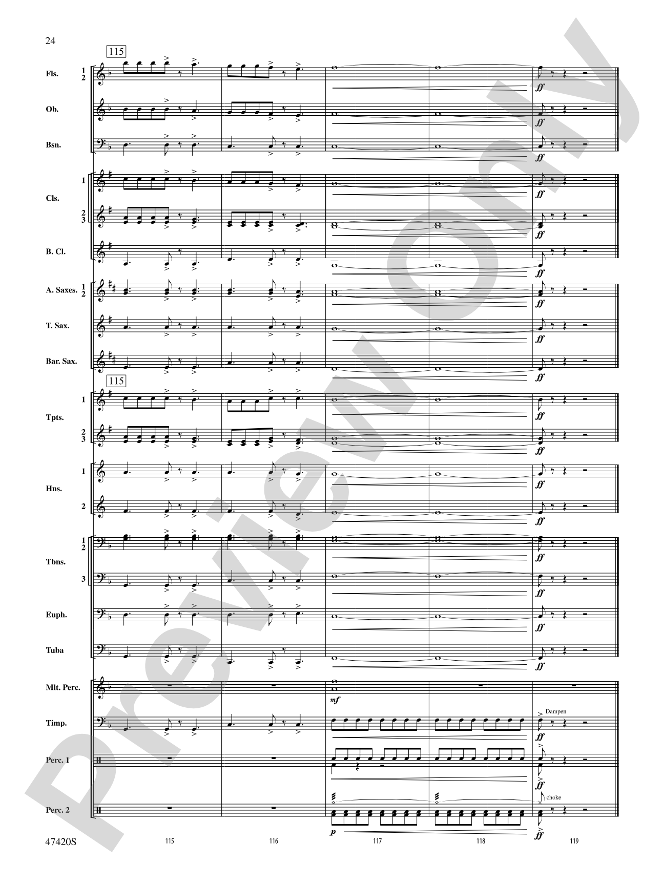 A Star Is Born: Concert Band Conductor Score & Parts