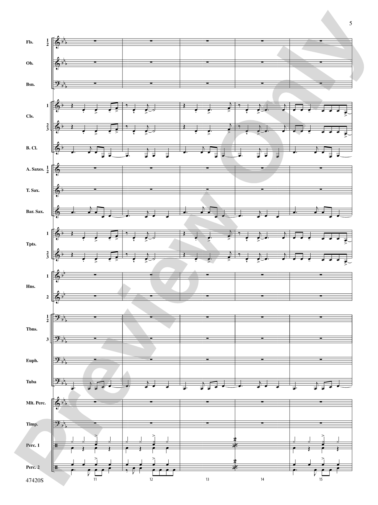 A Star Is Born: Concert Band Conductor Score & Parts