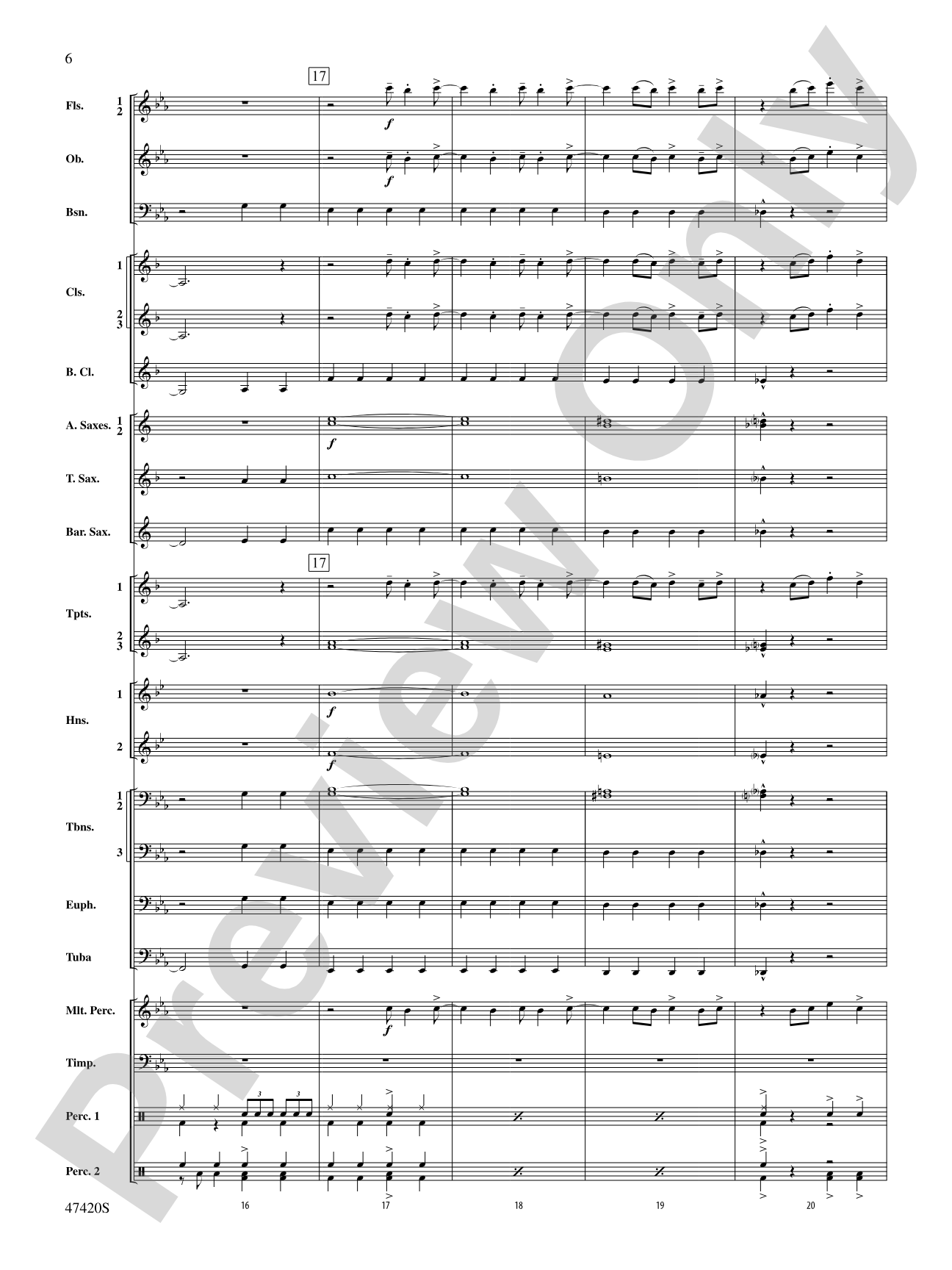 A Star Is Born: Concert Band Conductor Score & Parts
