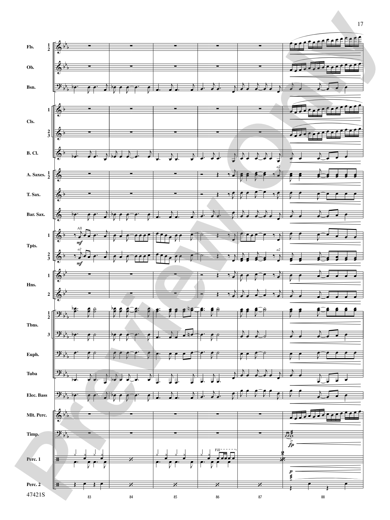 Meat Loaf---The Hits: Concert Band Conductor Score & Parts