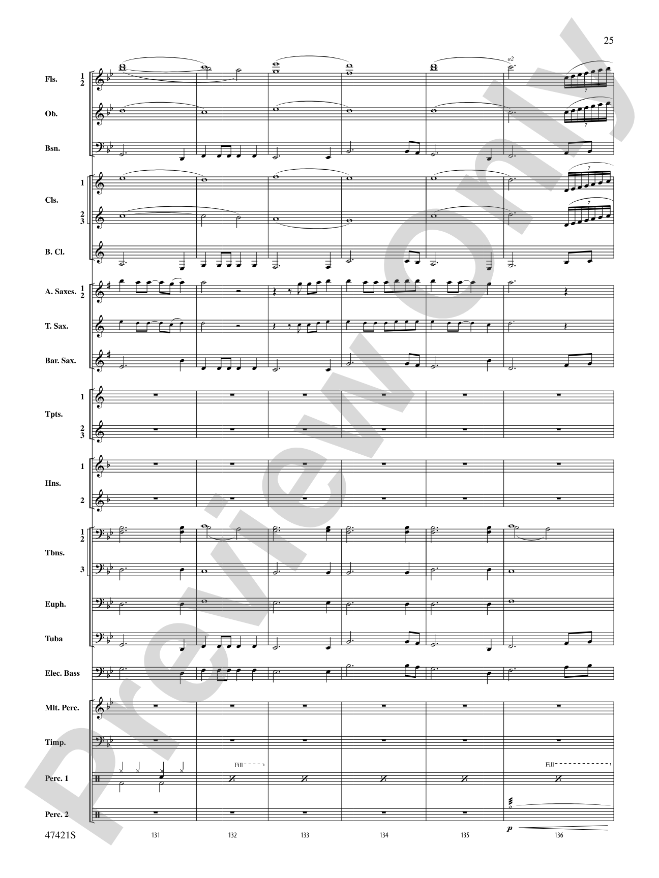 Meat Loaf---The Hits: Concert Band Conductor Score & Parts