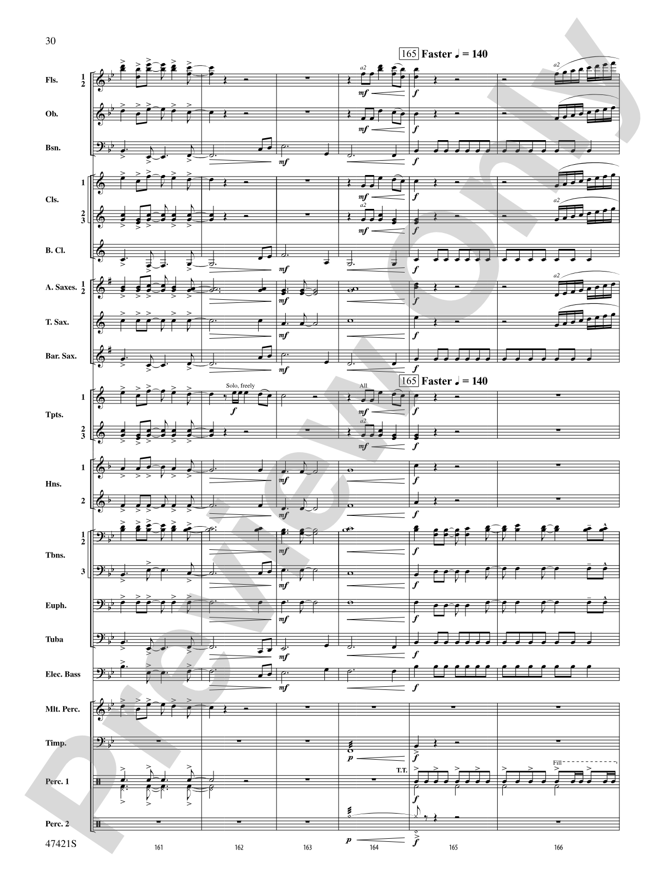 Meat Loaf---The Hits: Concert Band Conductor Score & Parts