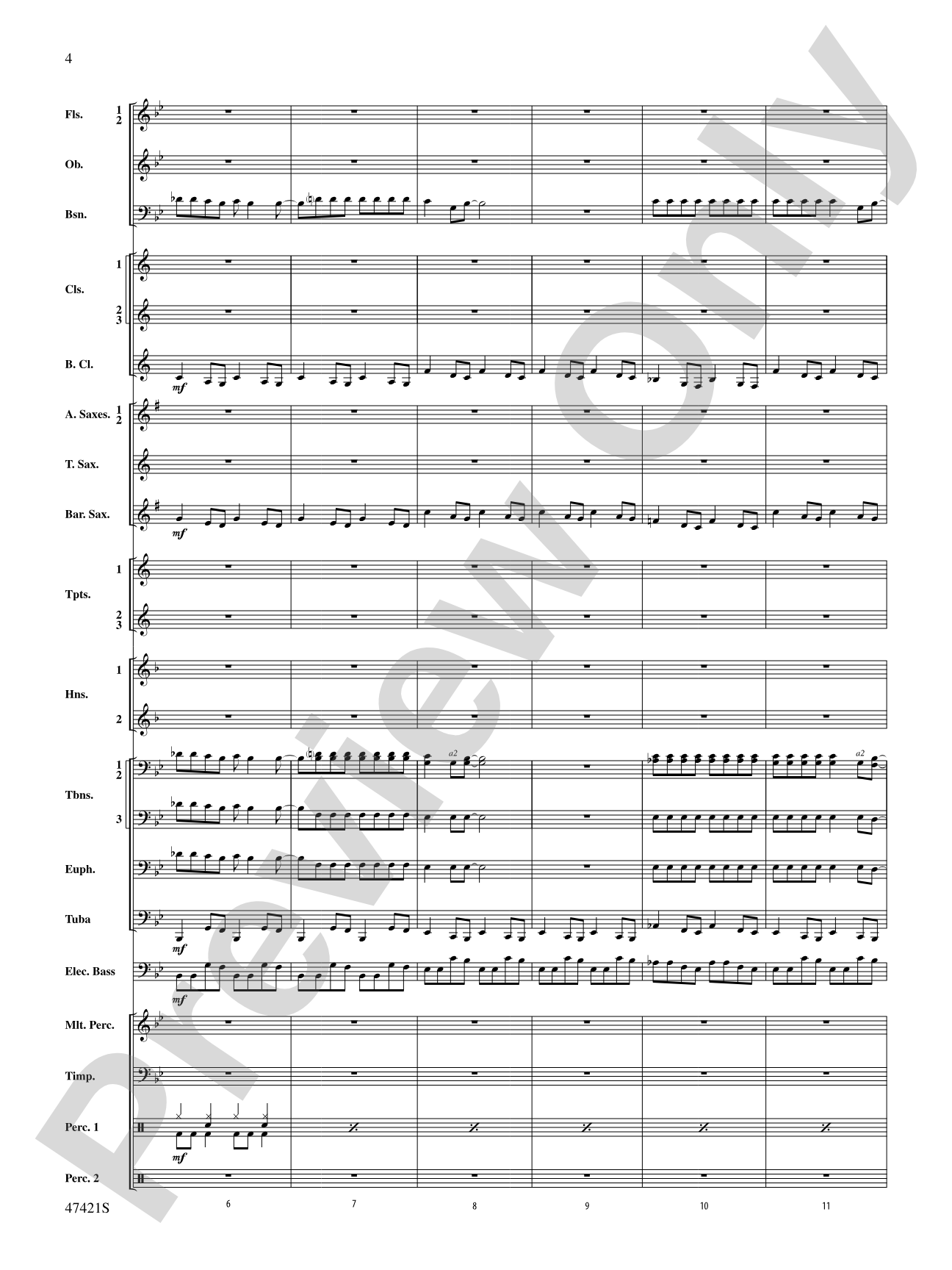 Meat Loaf---The Hits: Concert Band Conductor Score & Parts