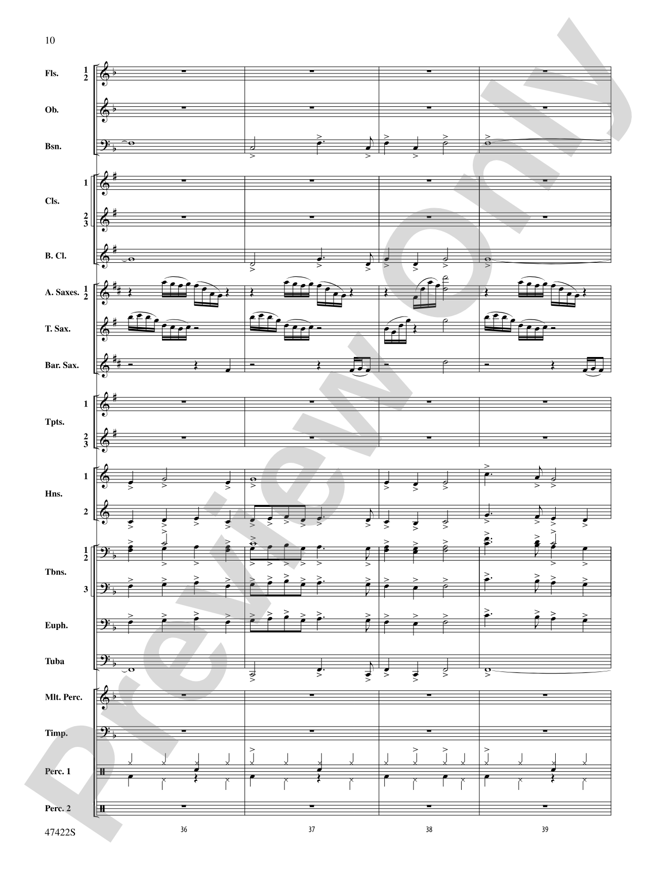 Boughs of Holly: Concert Band Conductor Score & Parts