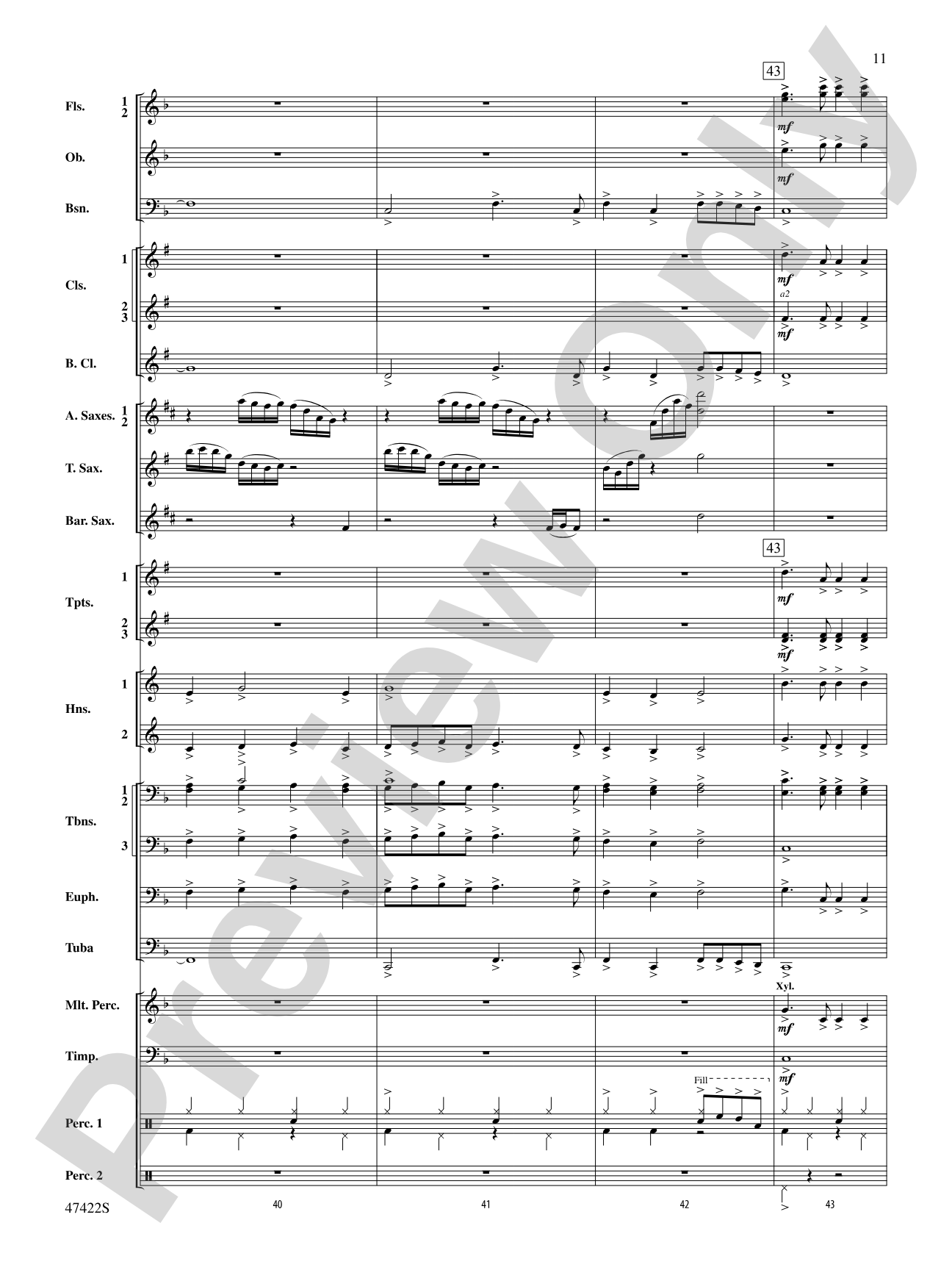 Boughs of Holly: Concert Band Conductor Score & Parts