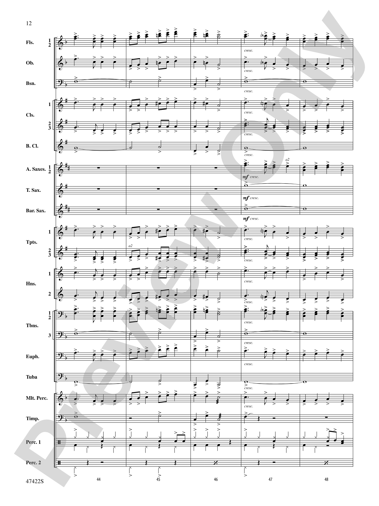 Boughs of Holly: Concert Band Conductor Score & Parts