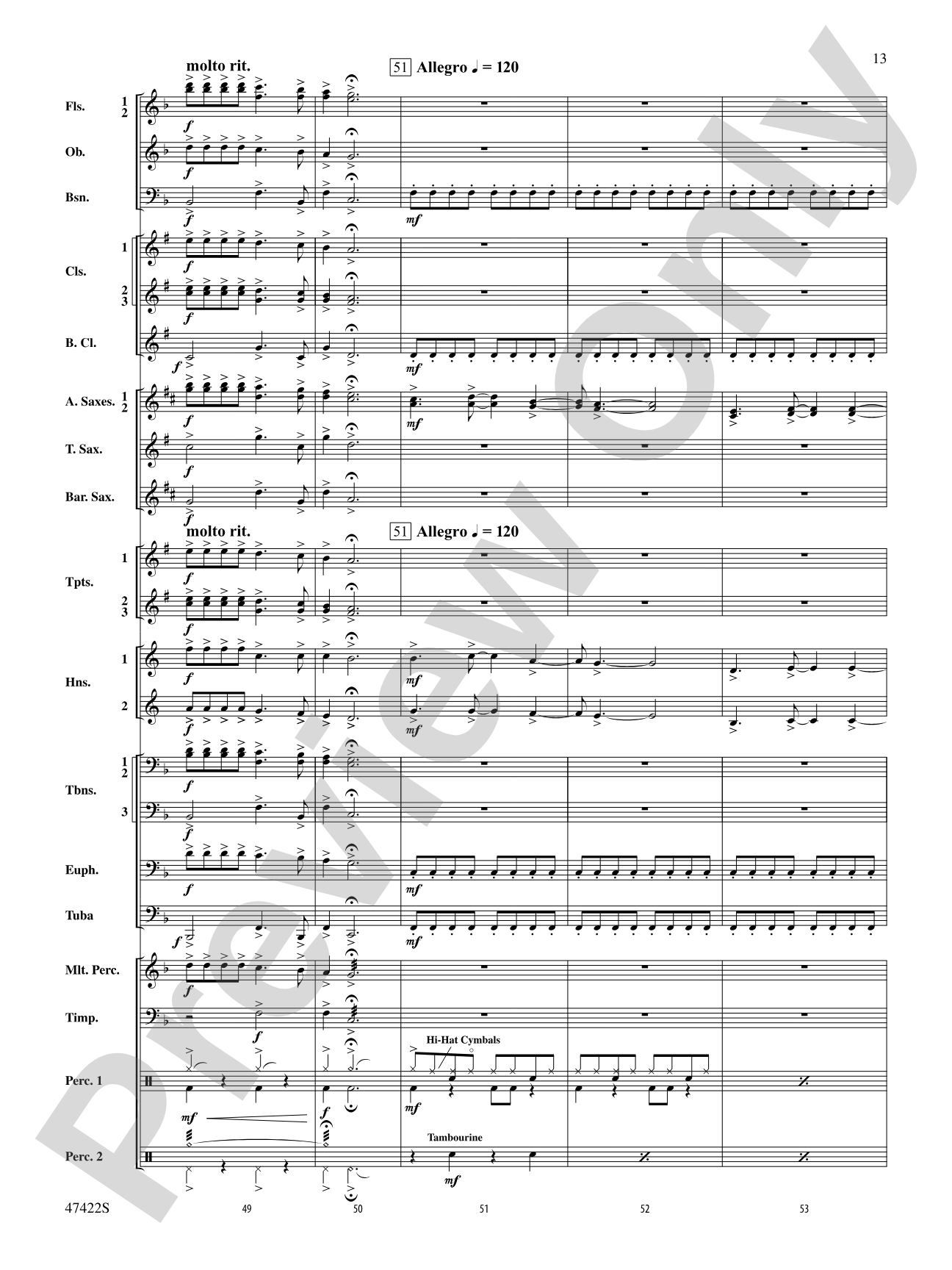 Boughs of Holly: Concert Band Conductor Score & Parts