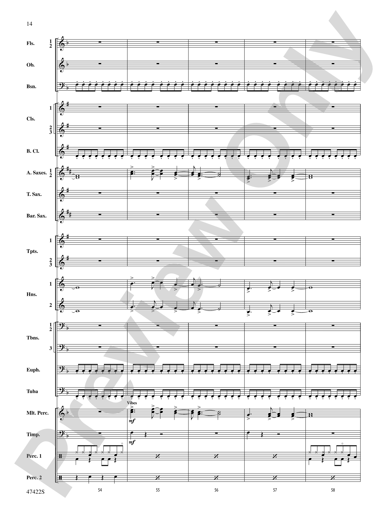 Boughs of Holly: Concert Band Conductor Score & Parts