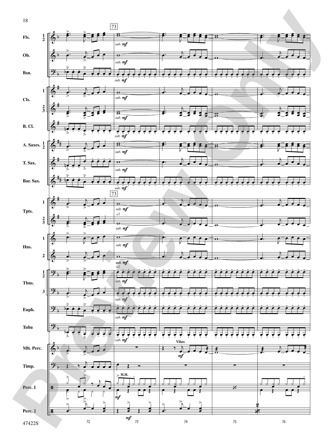Boughs of Holly: Concert Band Conductor Score & Parts