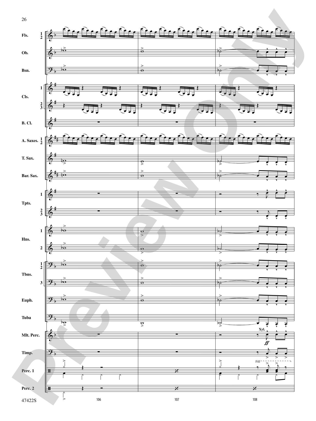 Boughs of Holly: Concert Band Conductor Score & Parts