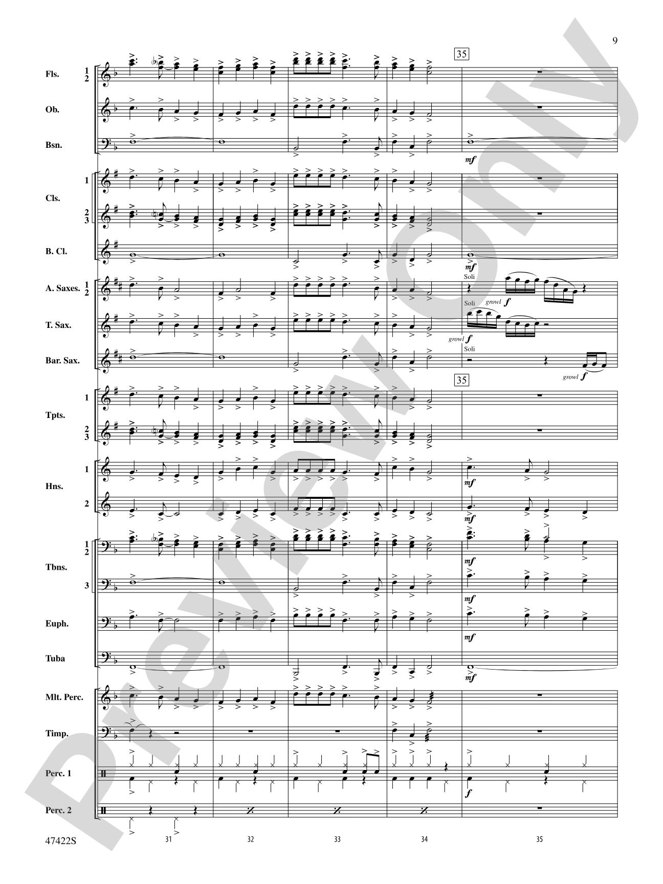 Boughs of Holly: Concert Band Conductor Score & Parts