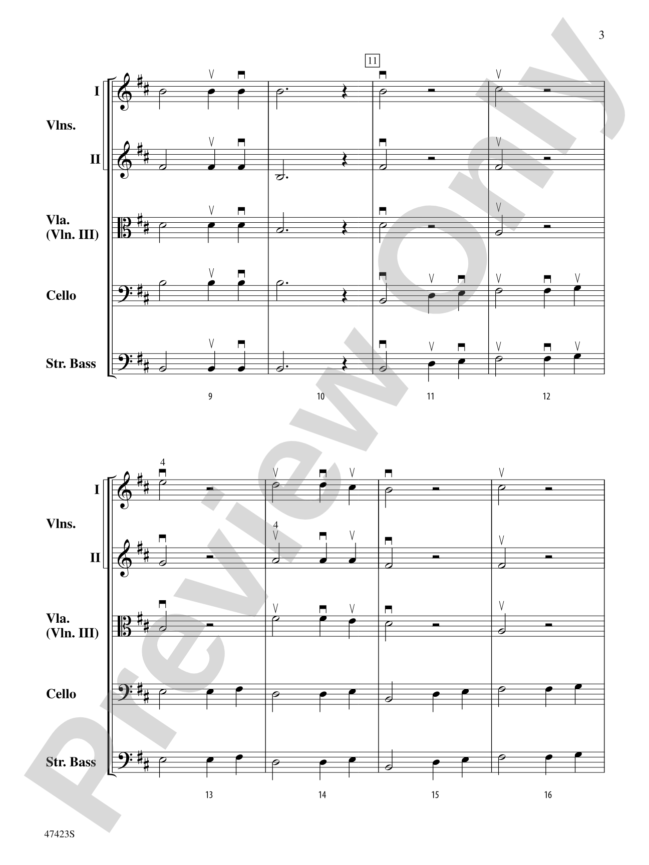 The Grotto: String Orchestra Conductor Score & Parts