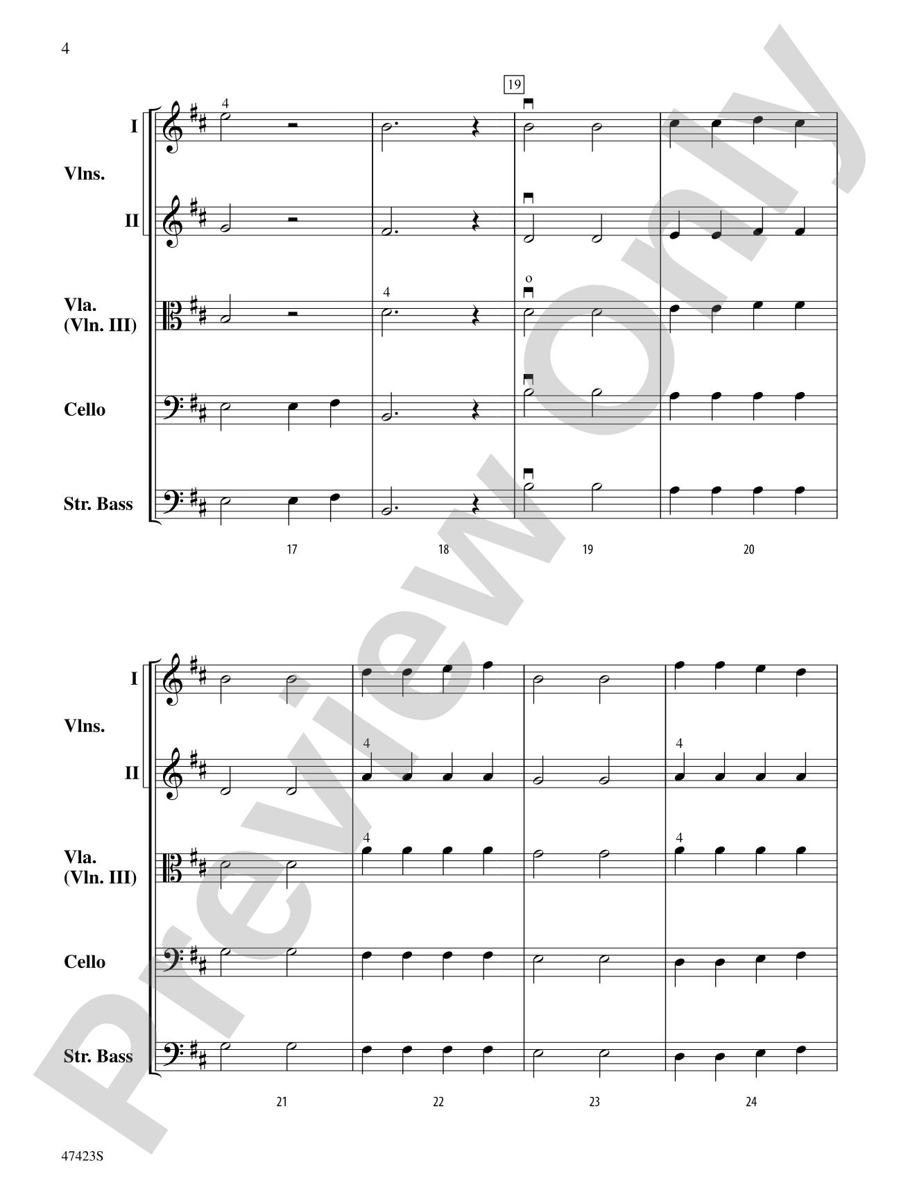 The Grotto: String Orchestra Conductor Score & Parts